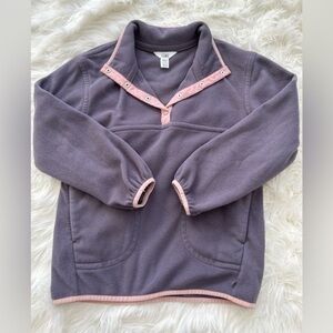 Athleta Girl  button Sherpa size youth XL